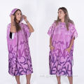 Microfiber Surf Beach Wetsuit Changing Robe Poncho Tuala